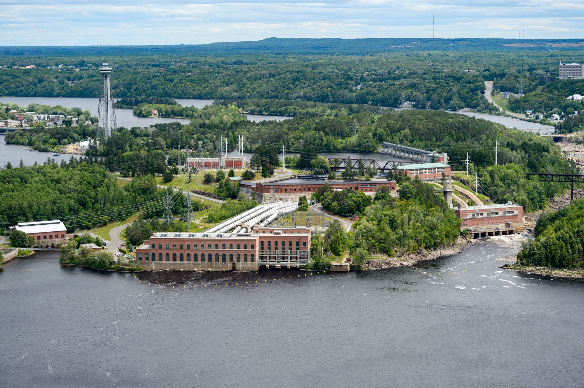 Travaux de réfection centrale Shawinigan 2