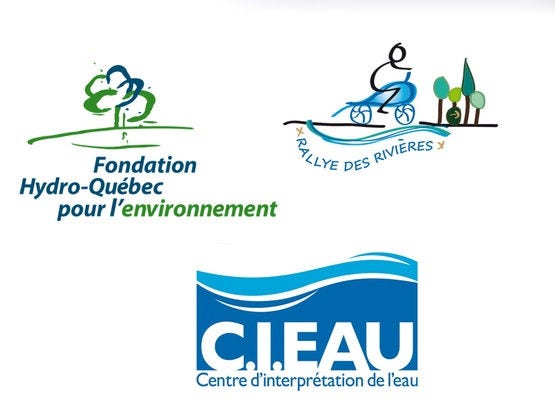 Logo FHQE / CIEAU / Rallye des rivières