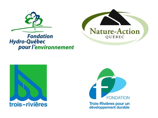Logos FHQE, Nature-Action_Trois-Rivières et FTRDD