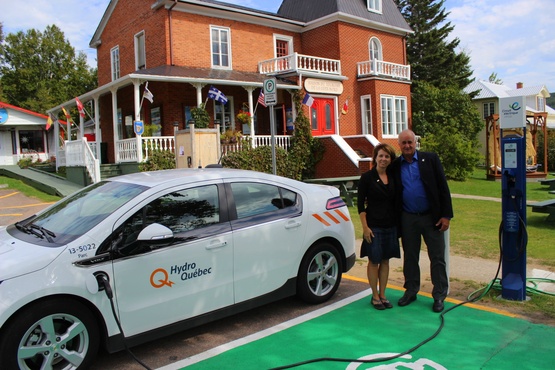 Borne de la municipalité de Tadoussac