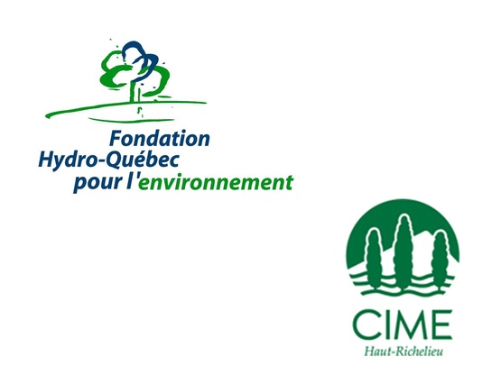 Logos de la FHQE et du CIME du Haut-Richelieu
