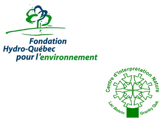 title="Logos FHQE et Centre d’interprétation de la nature du lac Boivin"