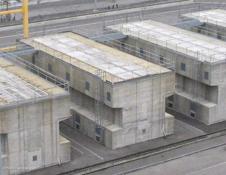 Module de stockage à sec du combustible irradié