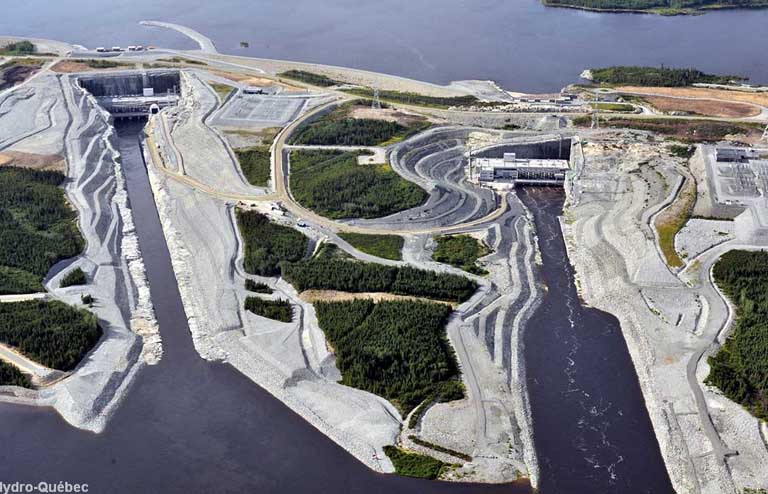 Aménagements de l’Eastmain-1 et de l’Eastmain-1-A au nord de Nemiscau